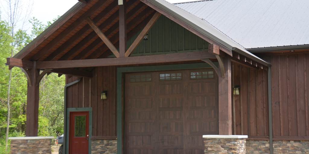 Northern Log Supply’s barn wood siding has the rustic look without the worries of reclaimed barn wood.