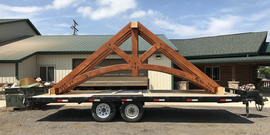 Wooden trusses