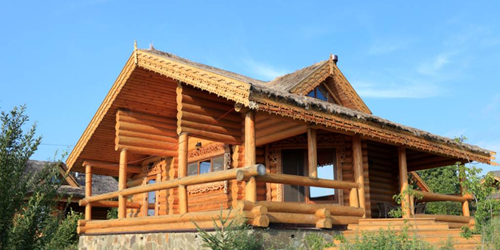 log cabin exterior ideas
