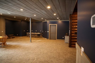 Exterior of 4-H community building.