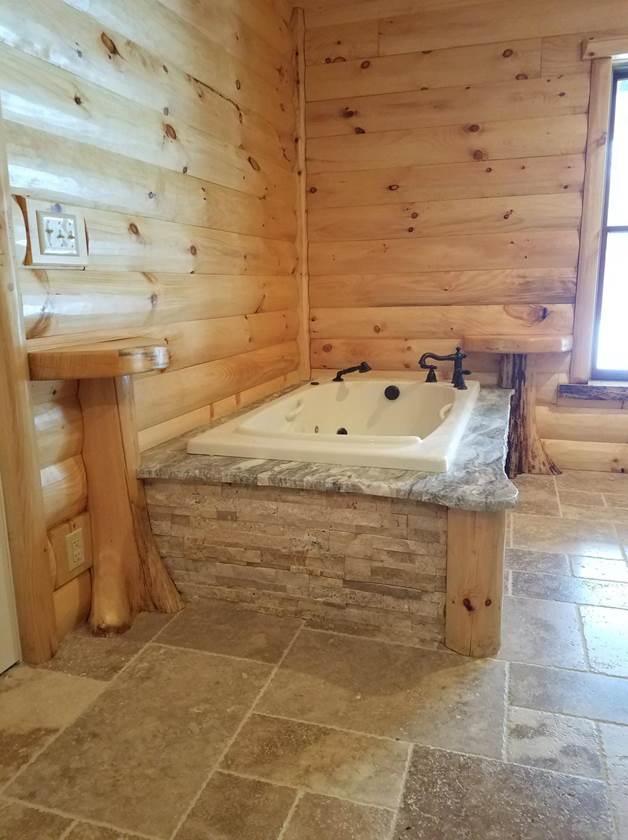 2×8 Pine Hand Hewn Log Siding