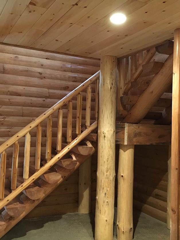 2×8 Pine Log Siding