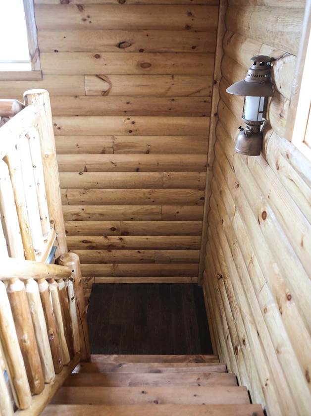 2×8 Pine Log Siding