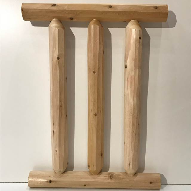 Traditional wood rails
