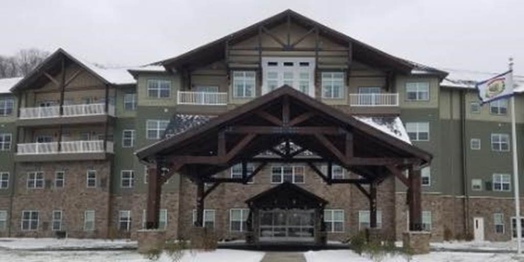 Example of a hammer beam truss.