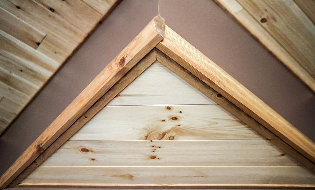 D Trim and 1X8 Paneling